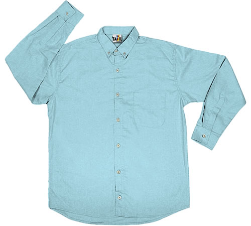 Camisa Color Turquesa Caballero